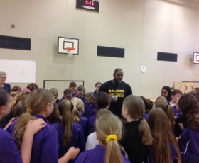 Pierre Henry Fontaine visits Thetford academy 2